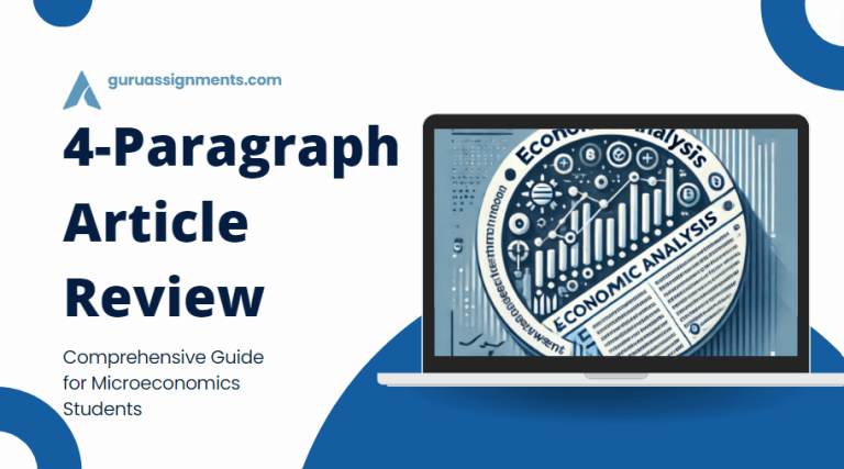 4-paragraph article review