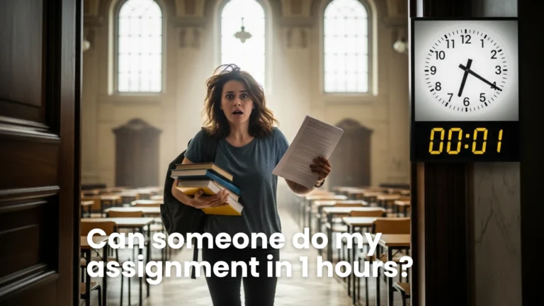 last-minute assignment help USA